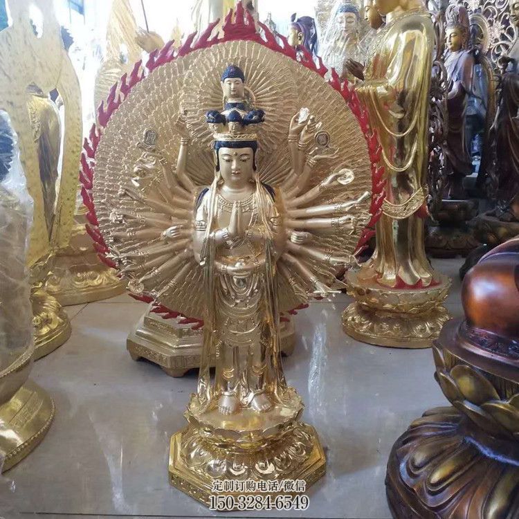 常用千手观音佛像,立式佛像,玻璃钢观音佛像生产 常用千手观音佛像,立式佛像,玻璃钢观音佛像生产